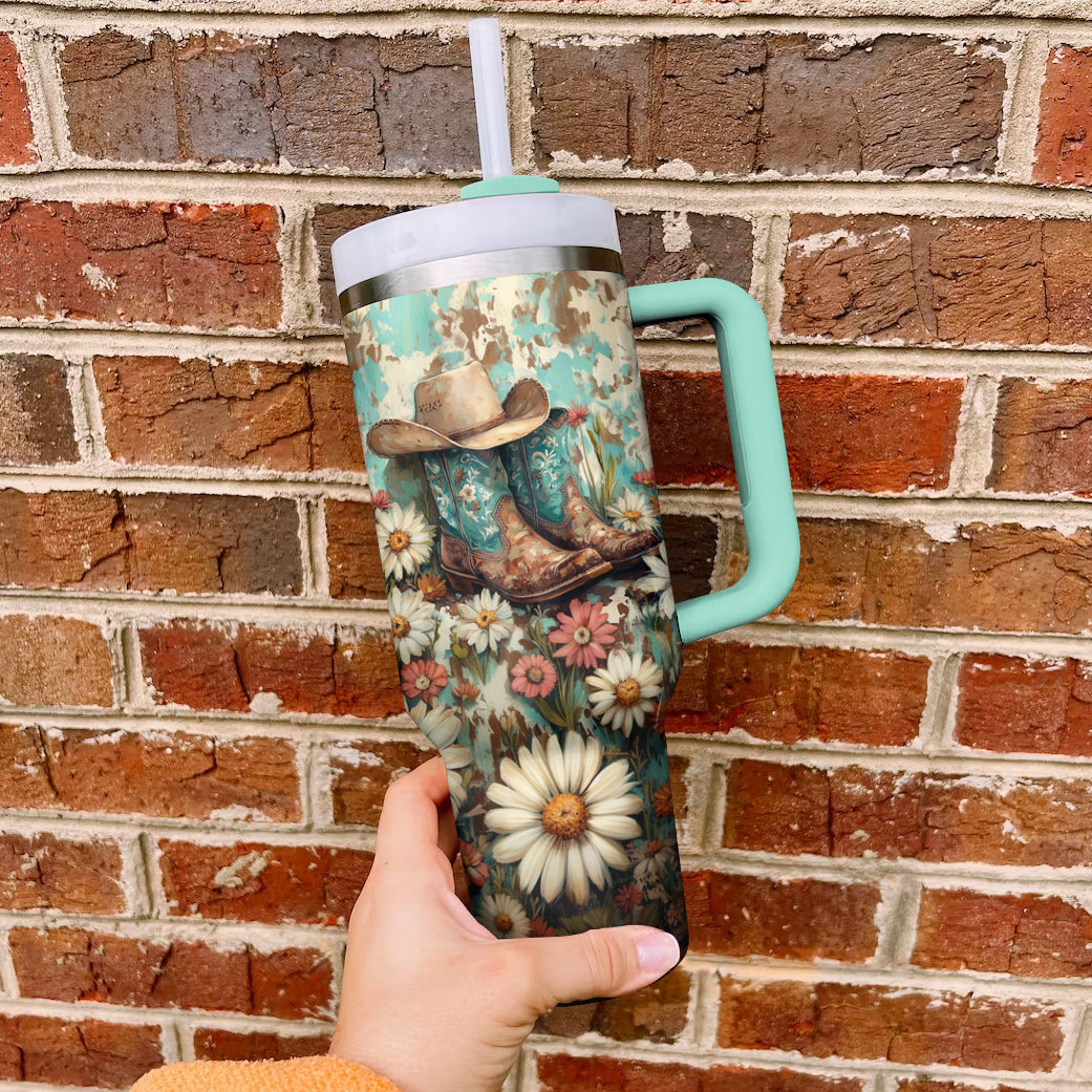 Spheregoods Tumbler Cowgirl Bloomm