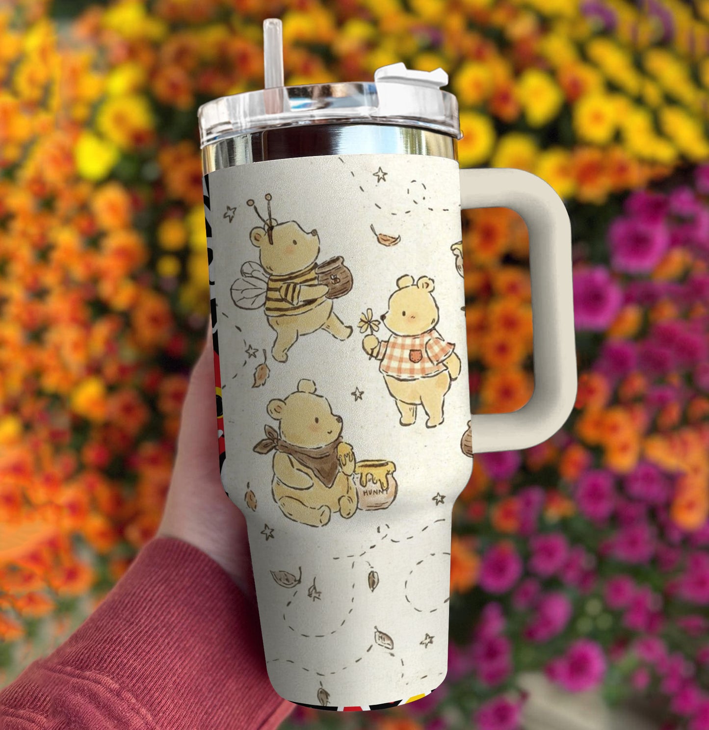Spheregoods Tumbler Honey Bear Stroll