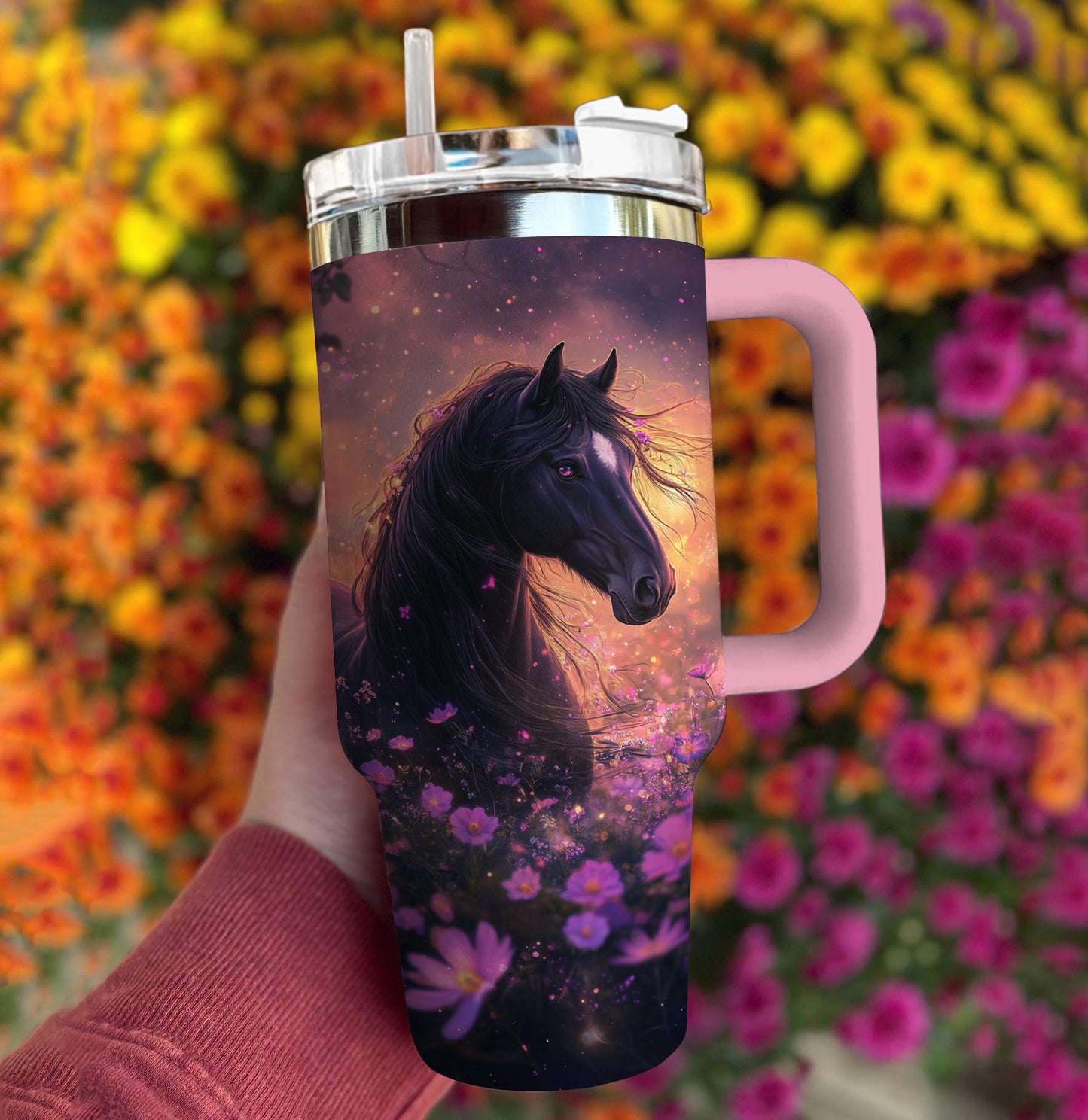 Spheregoods Tumbler Mystic Midnight Mare