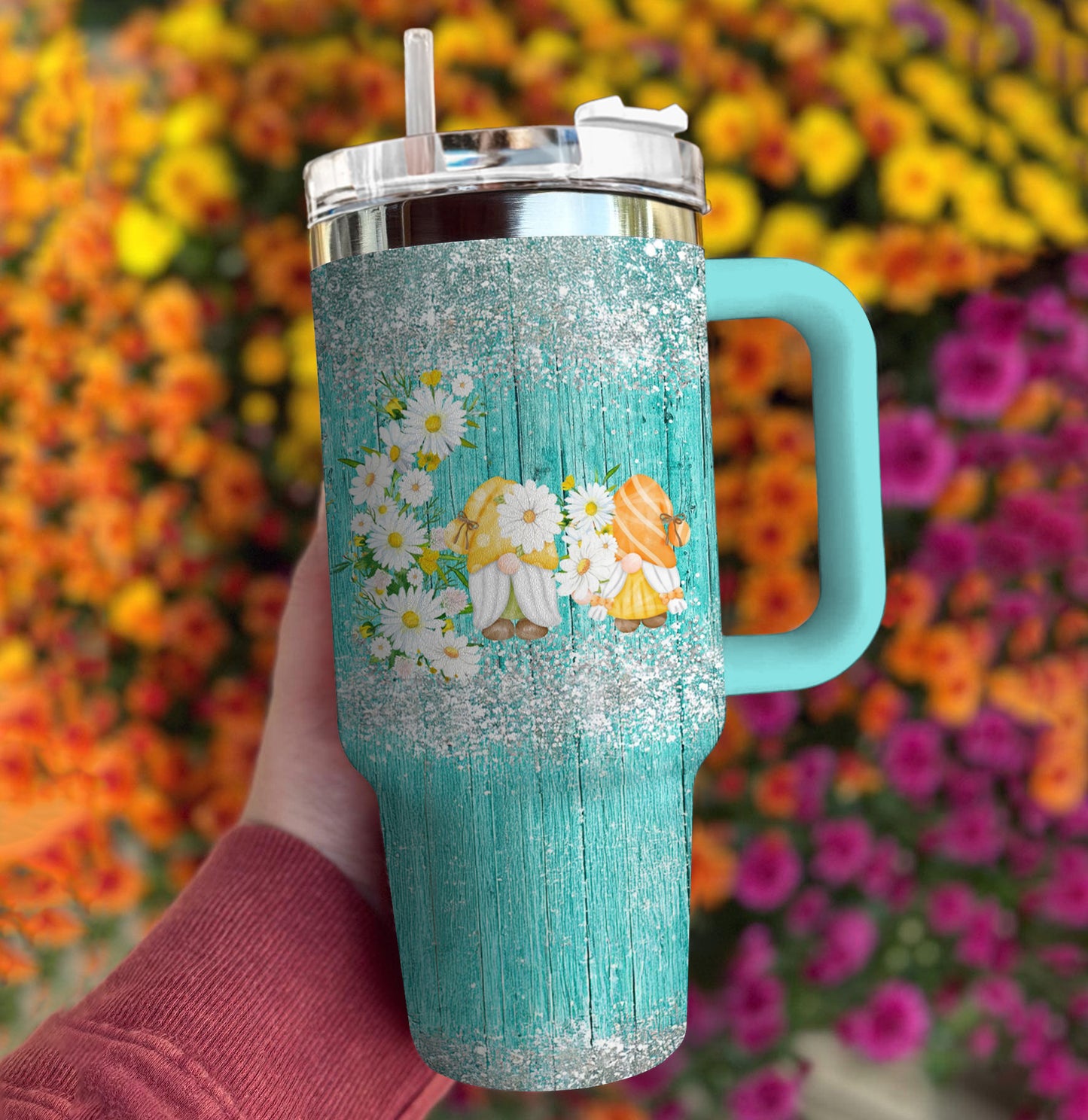 Spheregoods Tumbler Daisy Gnome