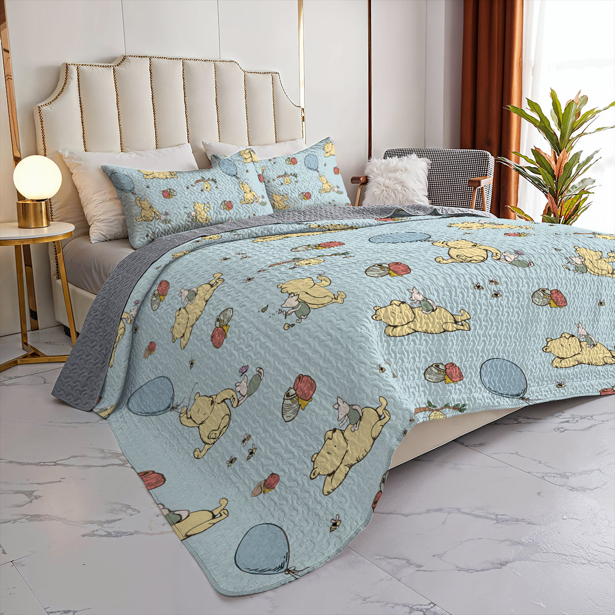Spheregoods All Season Quilt 3-Piece Set What if you fly