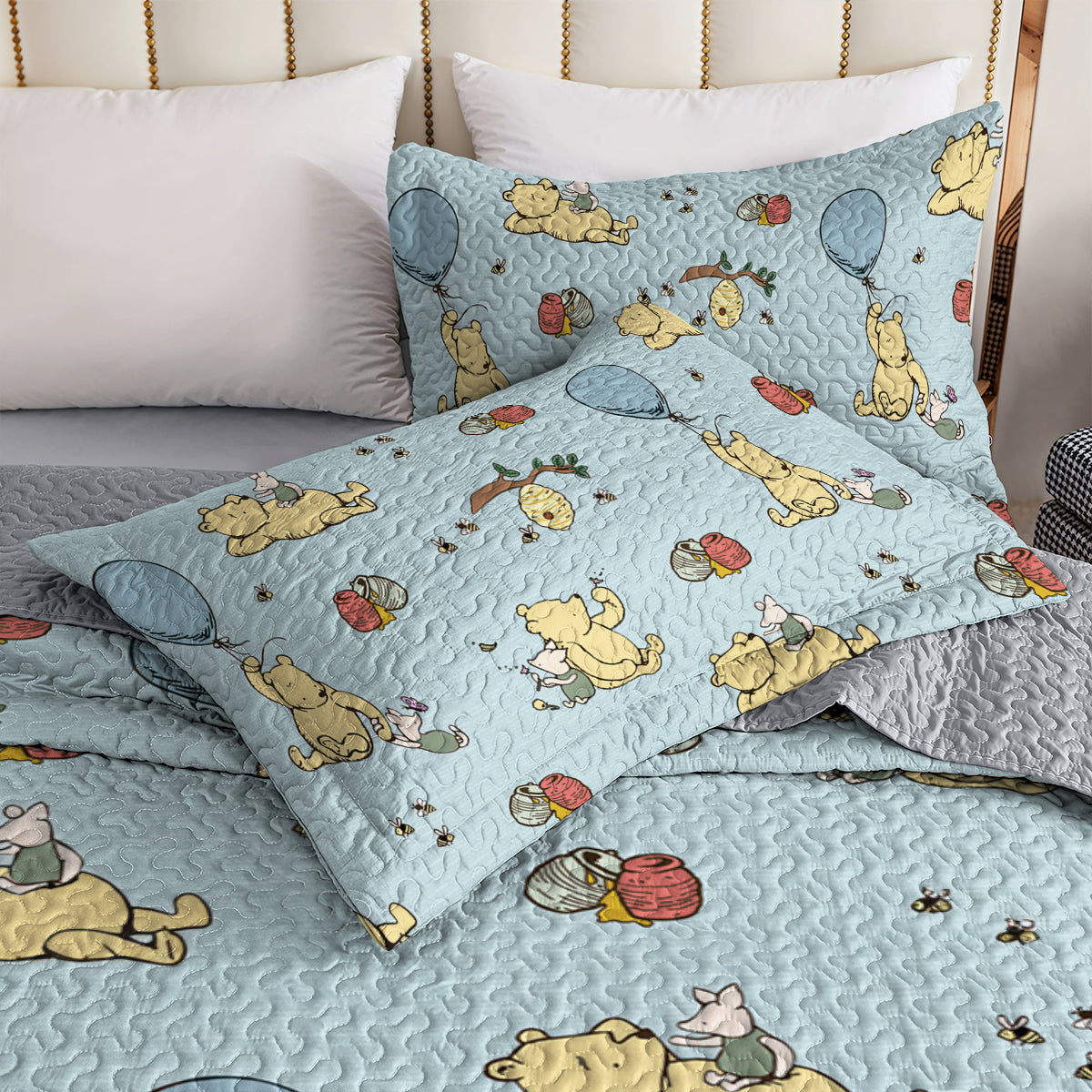 Spheregoods All Season Quilt 3-Piece Set What if you fly