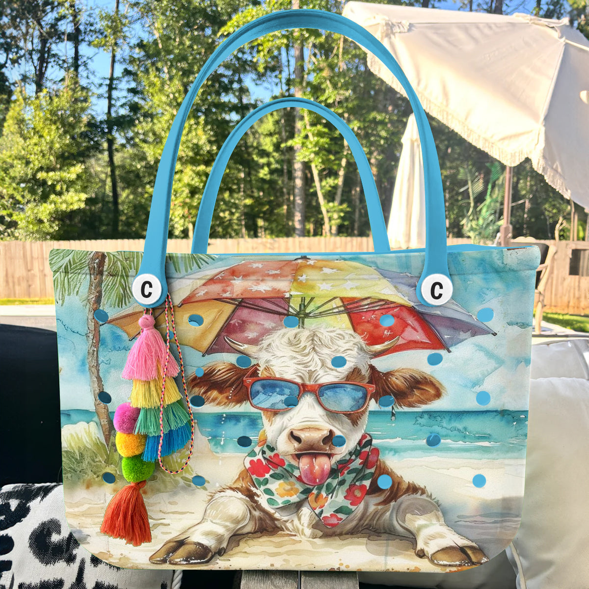 Spheregoods Cee™ Bag Beachy Cow Vibes