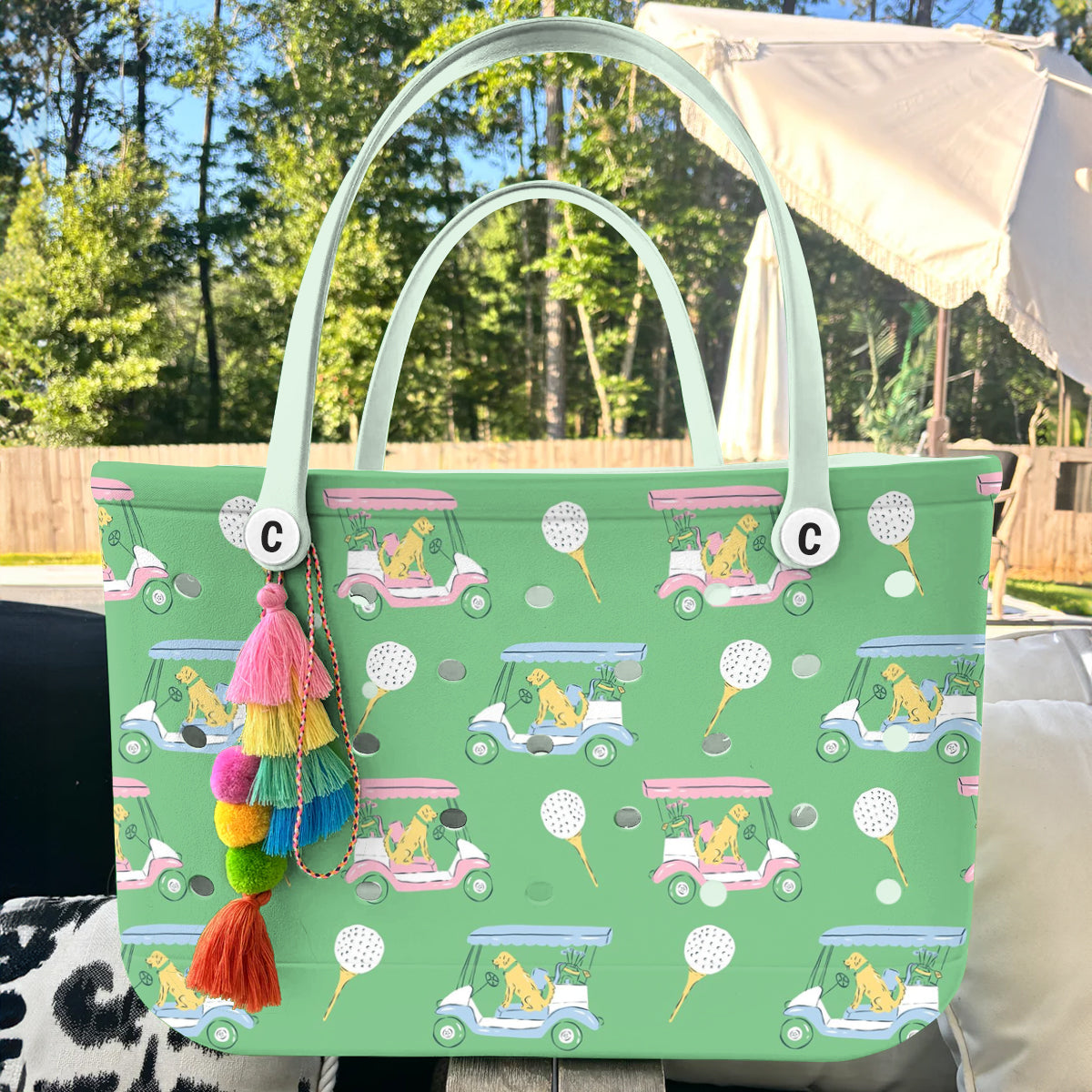 Spheregoods Cee™ Bag Golf Cart Goldens