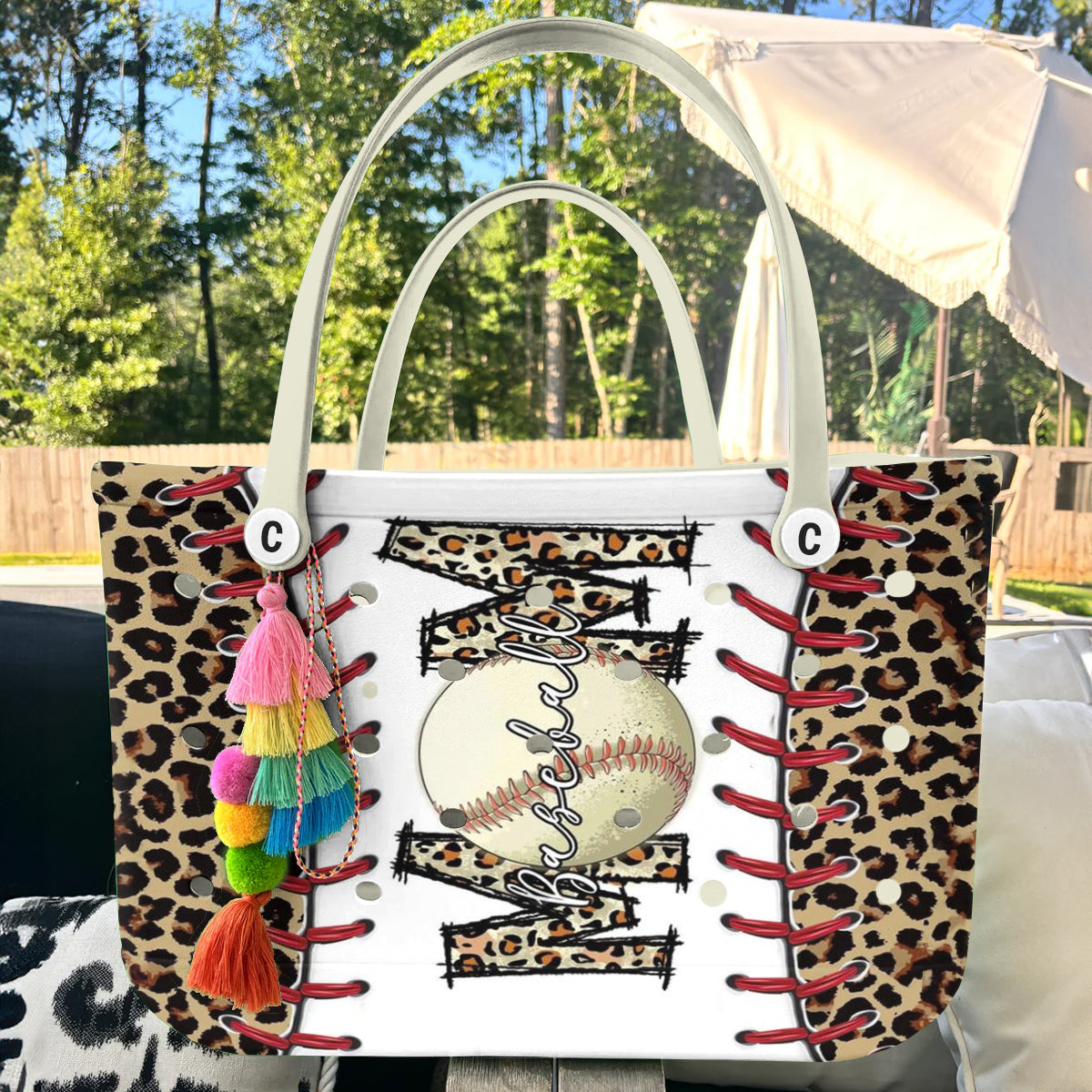 Spheregoods Cee™ Bag Leopard Baseball Mom