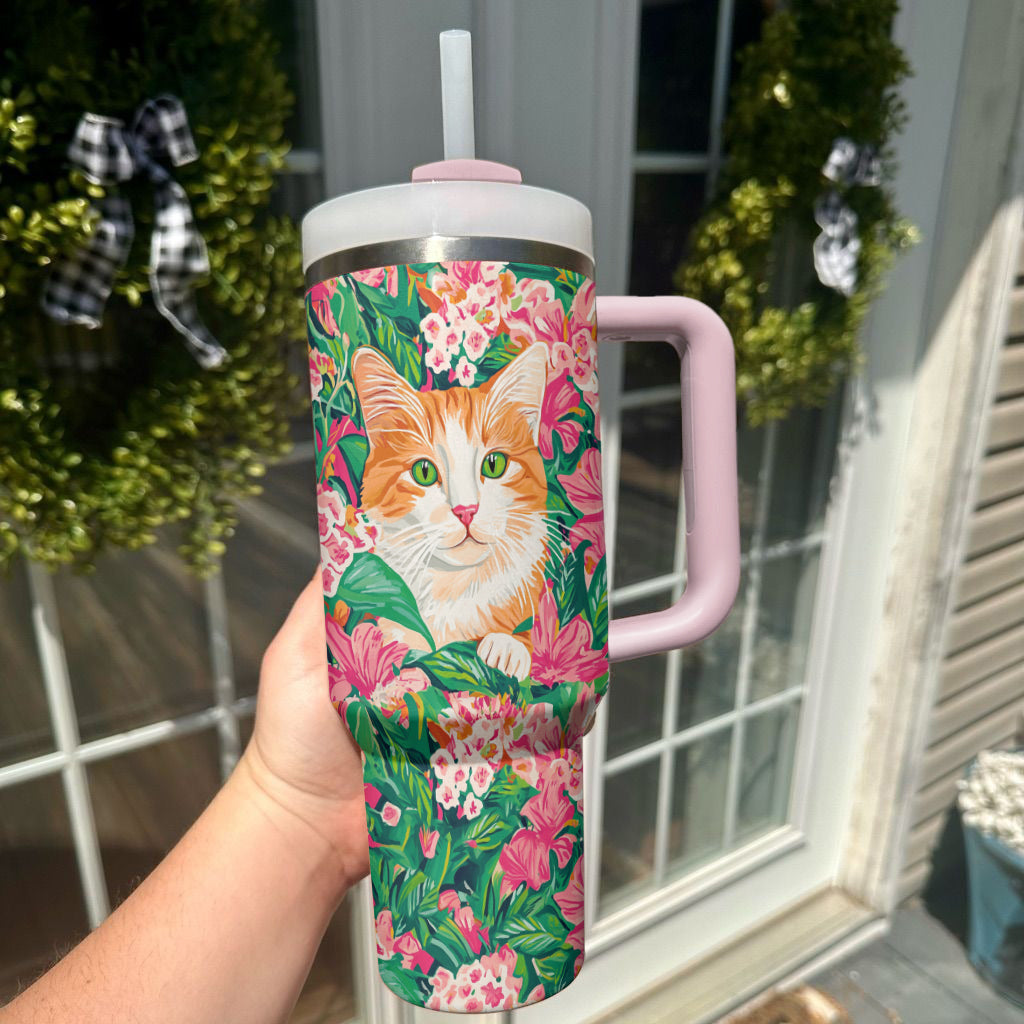 Spheregoods Tumbler Meowtropical