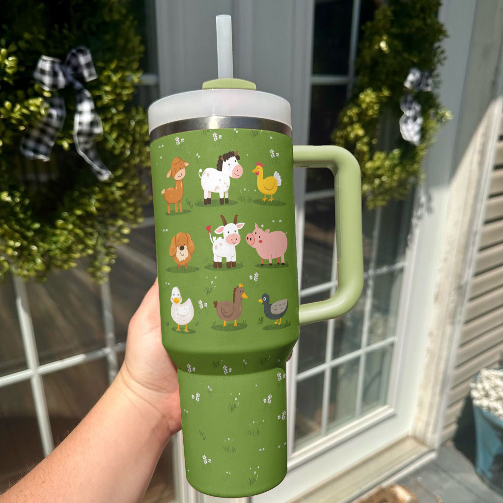 Spheregoods Tumbler Happy Farm