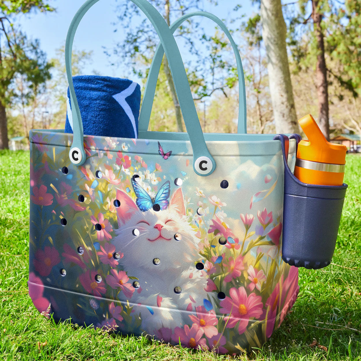 Spheregoods Cee™ Bag Floral Fantasy Feline