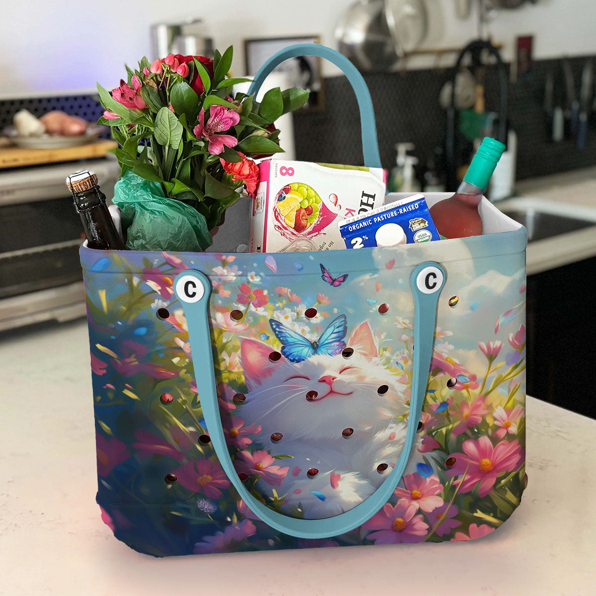 Spheregoods Cee™ Bag Floral Fantasy Feline