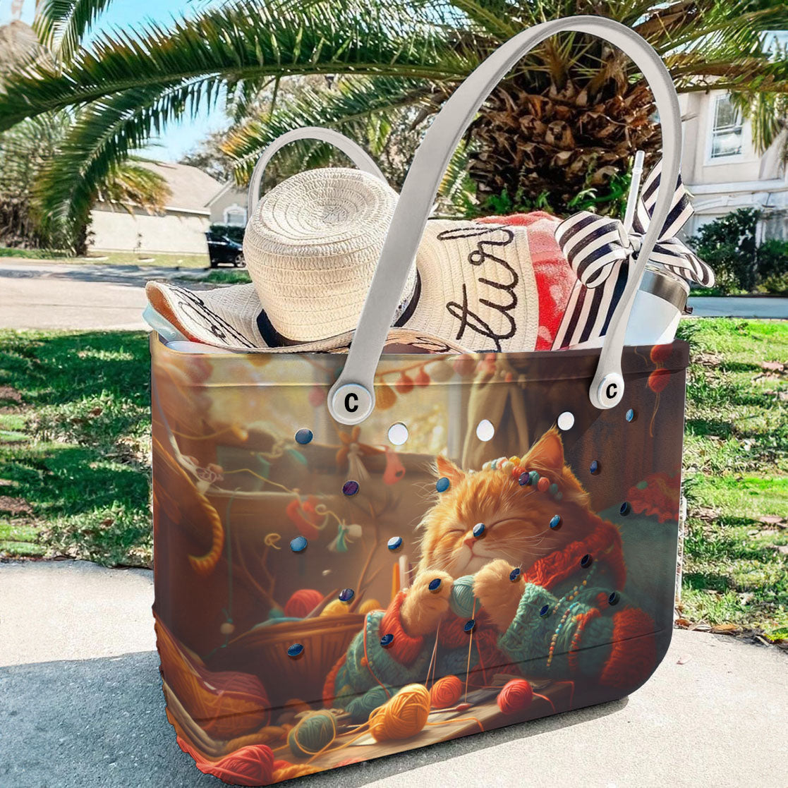 Spheregoods Cee™ Bag Purrfectly Knitted