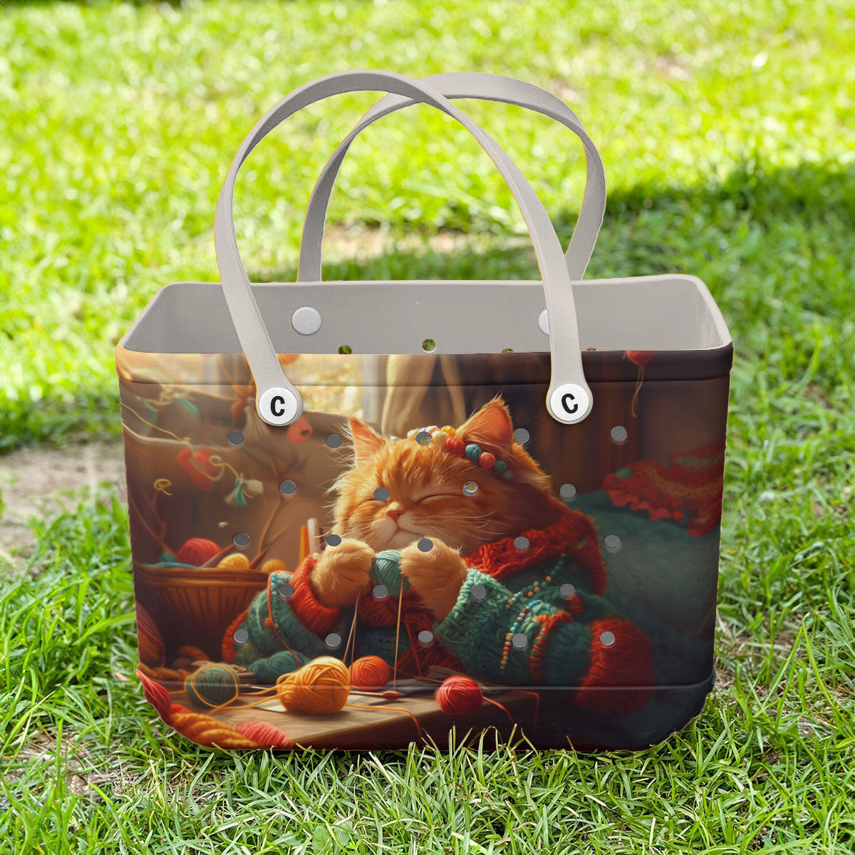 Spheregoods Cee™ Bag Purrfectly Knitted