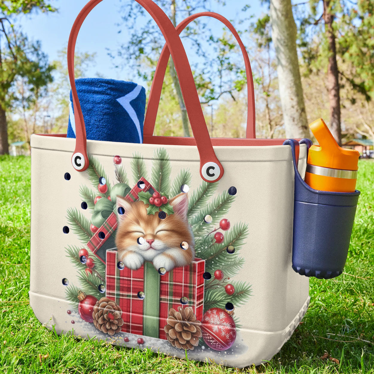 Spheregoods Cee™ Bag Yuletide Kitty