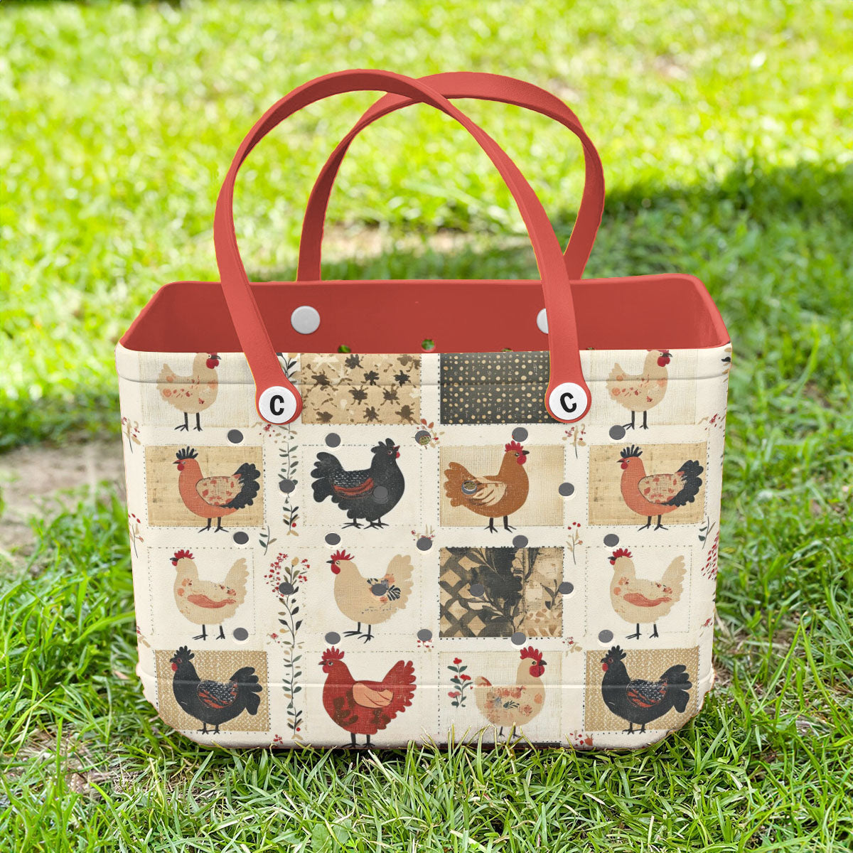 Spheregoods Cee™ Bag Patchwork Poultry