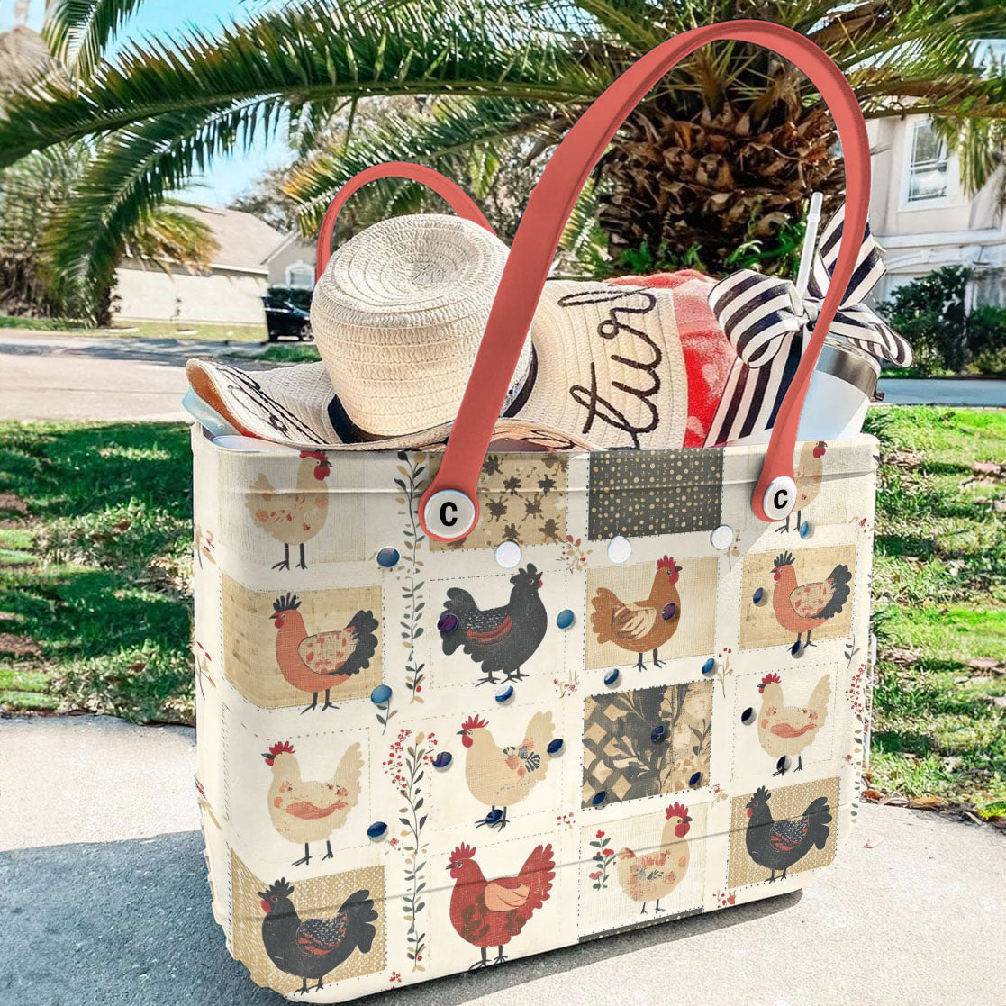 Spheregoods Cee™ Bag Patchwork Poultry