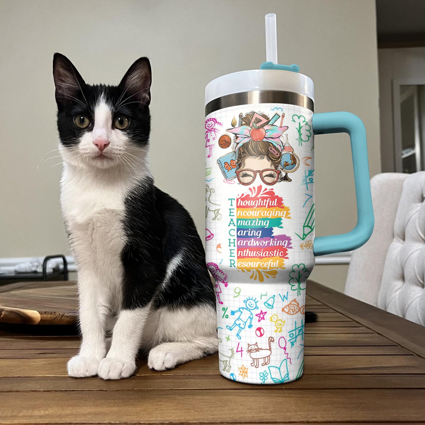 Spheregoods Tumbler The Teacher's Fuel
