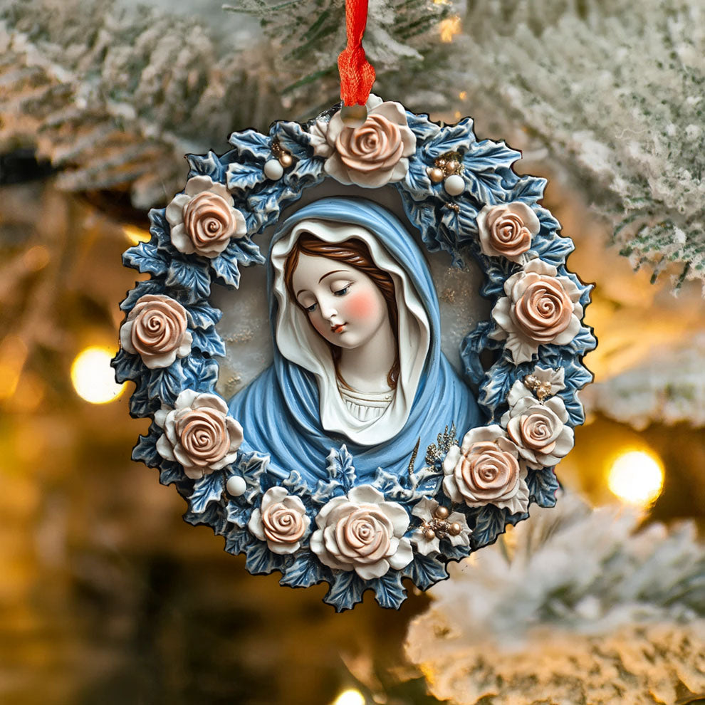 Spheregoods 2D Acrylic Ornament Rose of Sharon