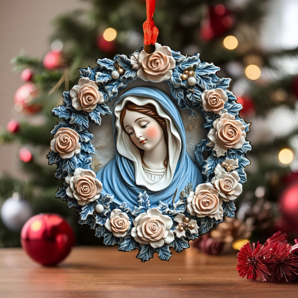Spheregoods 2D Acrylic Ornament Rose of Sharon
