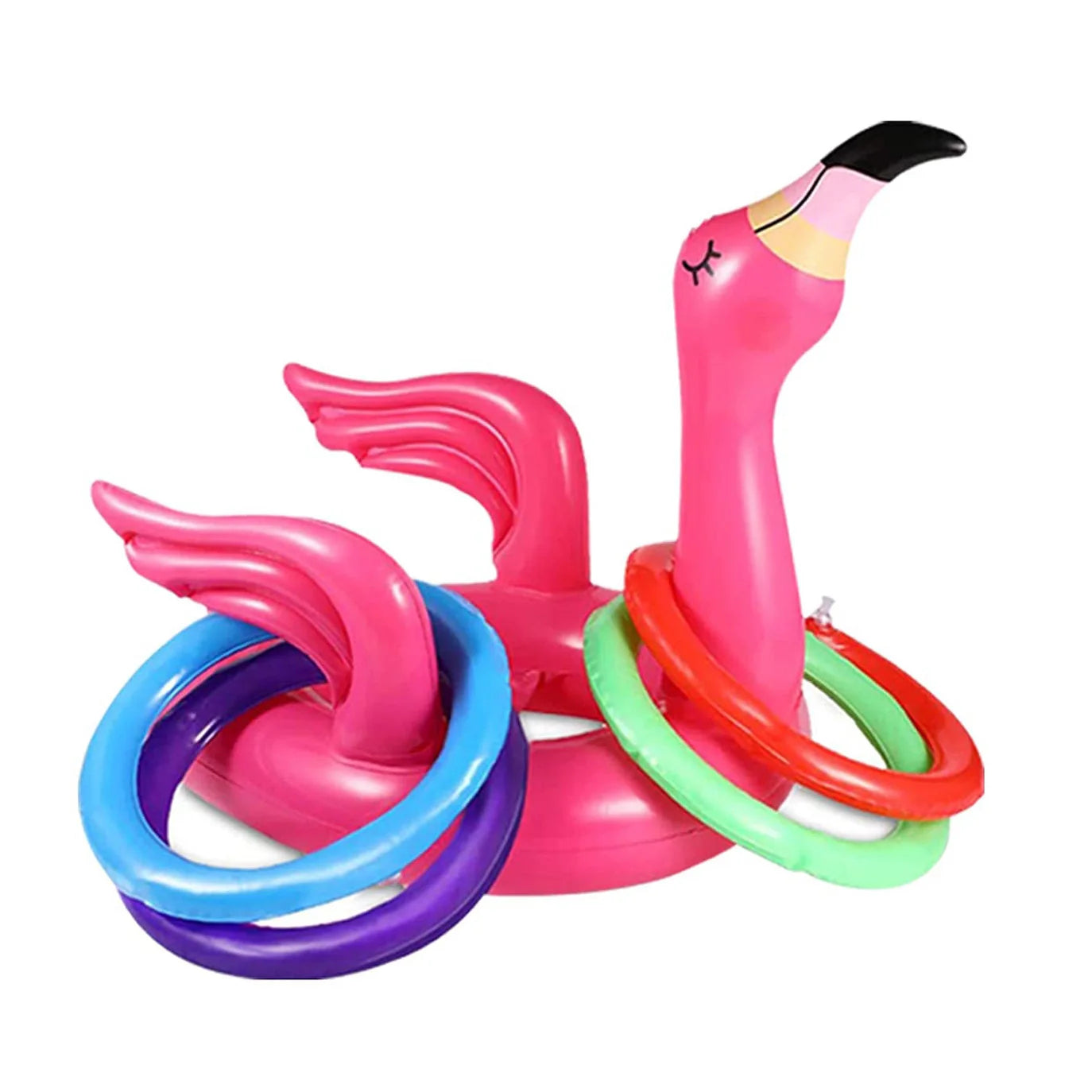 SphereGoods 5Pcs Inflatable Pool Toys Ring Toss