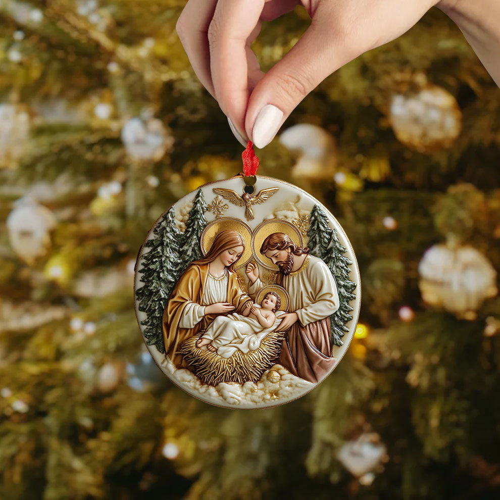 Spheregoods 2D Acrylic Ornament Heavenly Homecoming