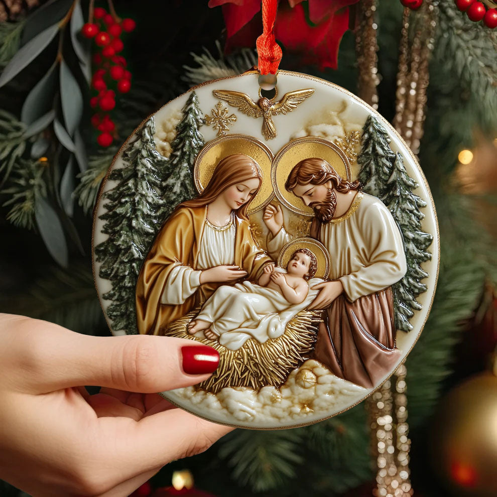 Spheregoods 2D Acrylic Ornament Heavenly Homecoming