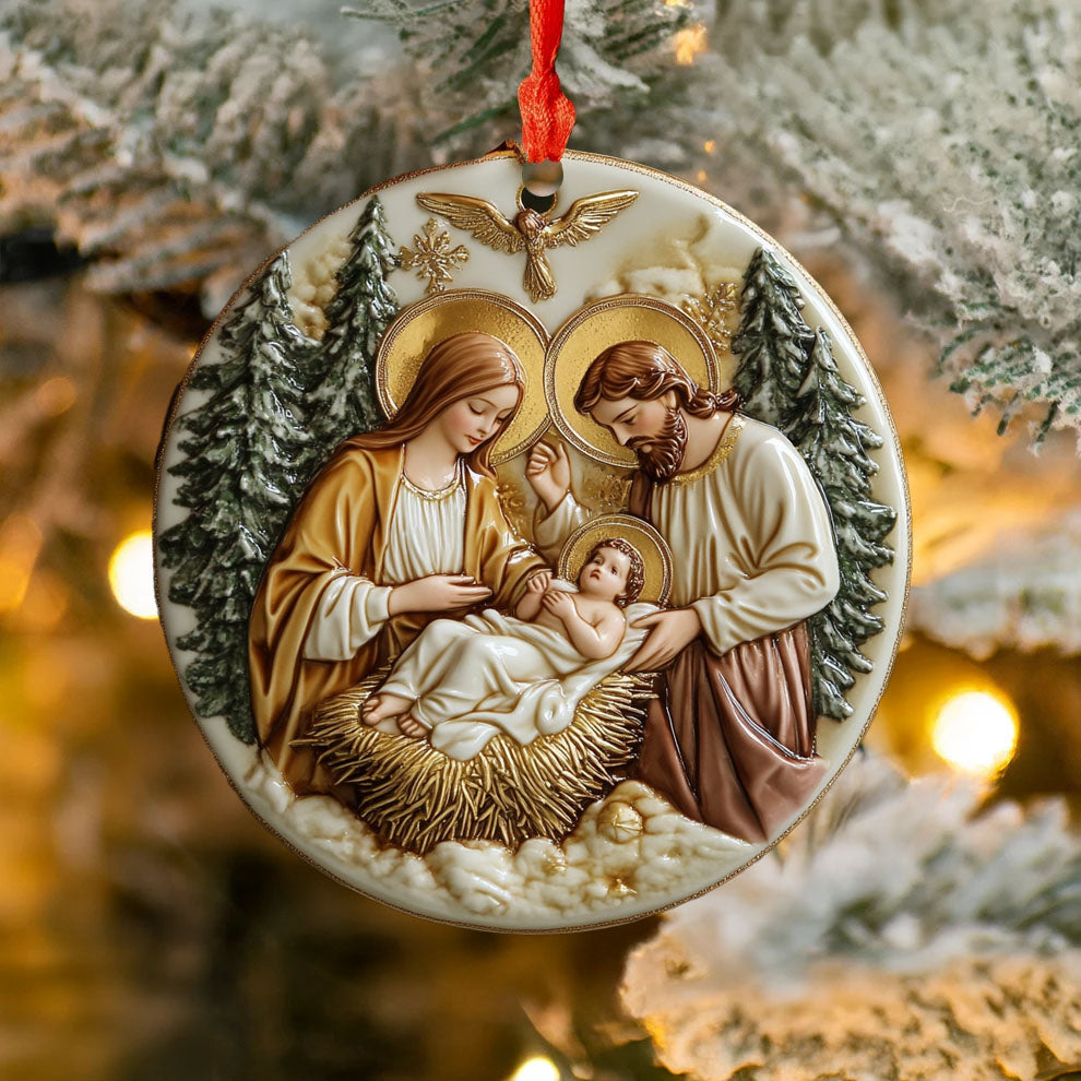 Spheregoods 2D Acrylic Ornament Heavenly Homecoming