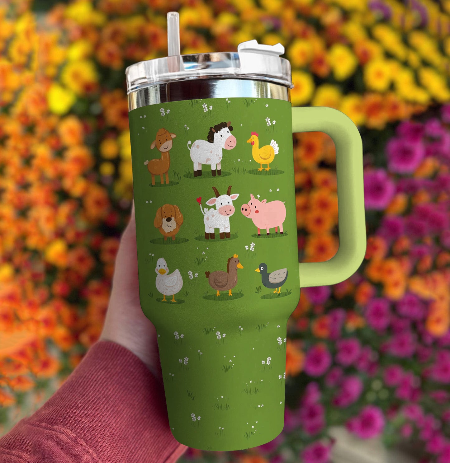 Spheregoods Tumbler Happy Farm