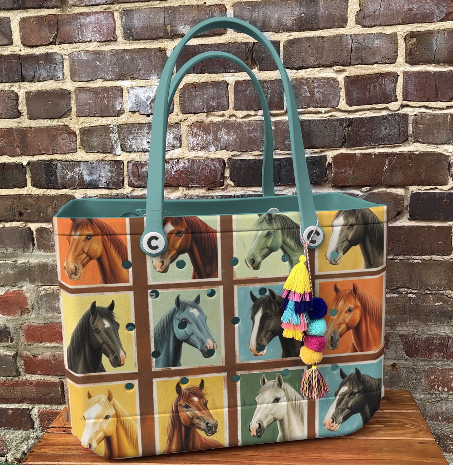 Spheregoods Cee™ Bag Equine Mosaic