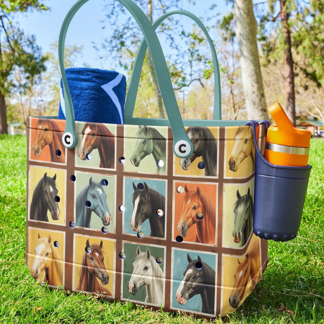 Spheregoods Cee™ Bag Equine Mosaic