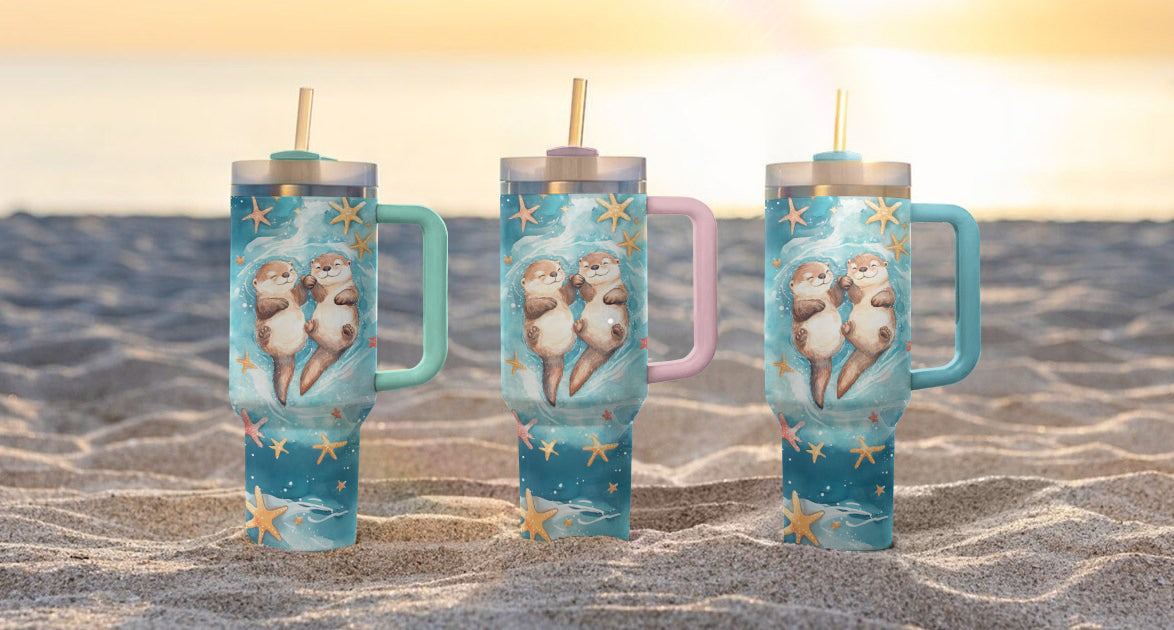 Spheregoods Tumbler Otter Mates
