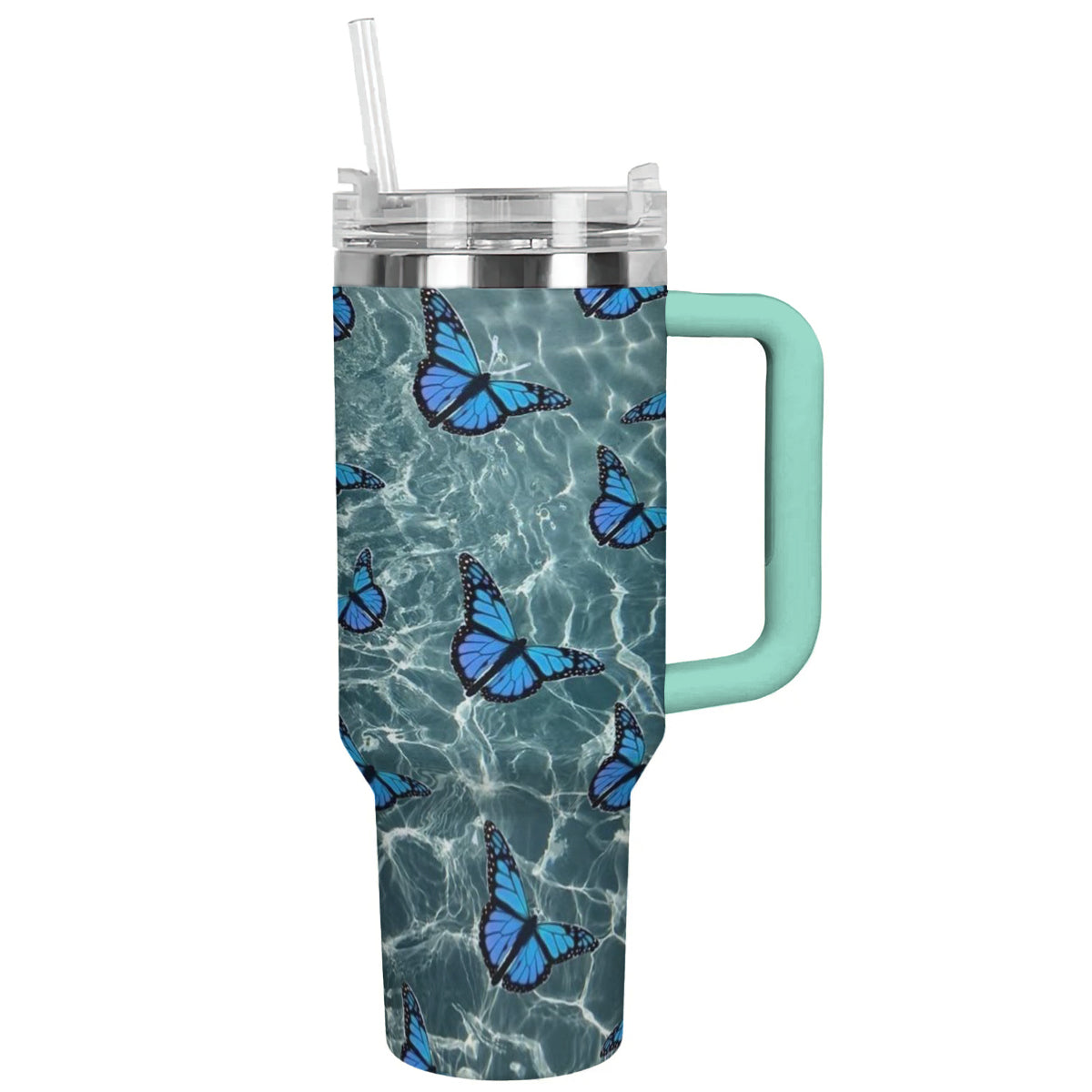 Spheregoods Tumbler Ocean Whisper Wings