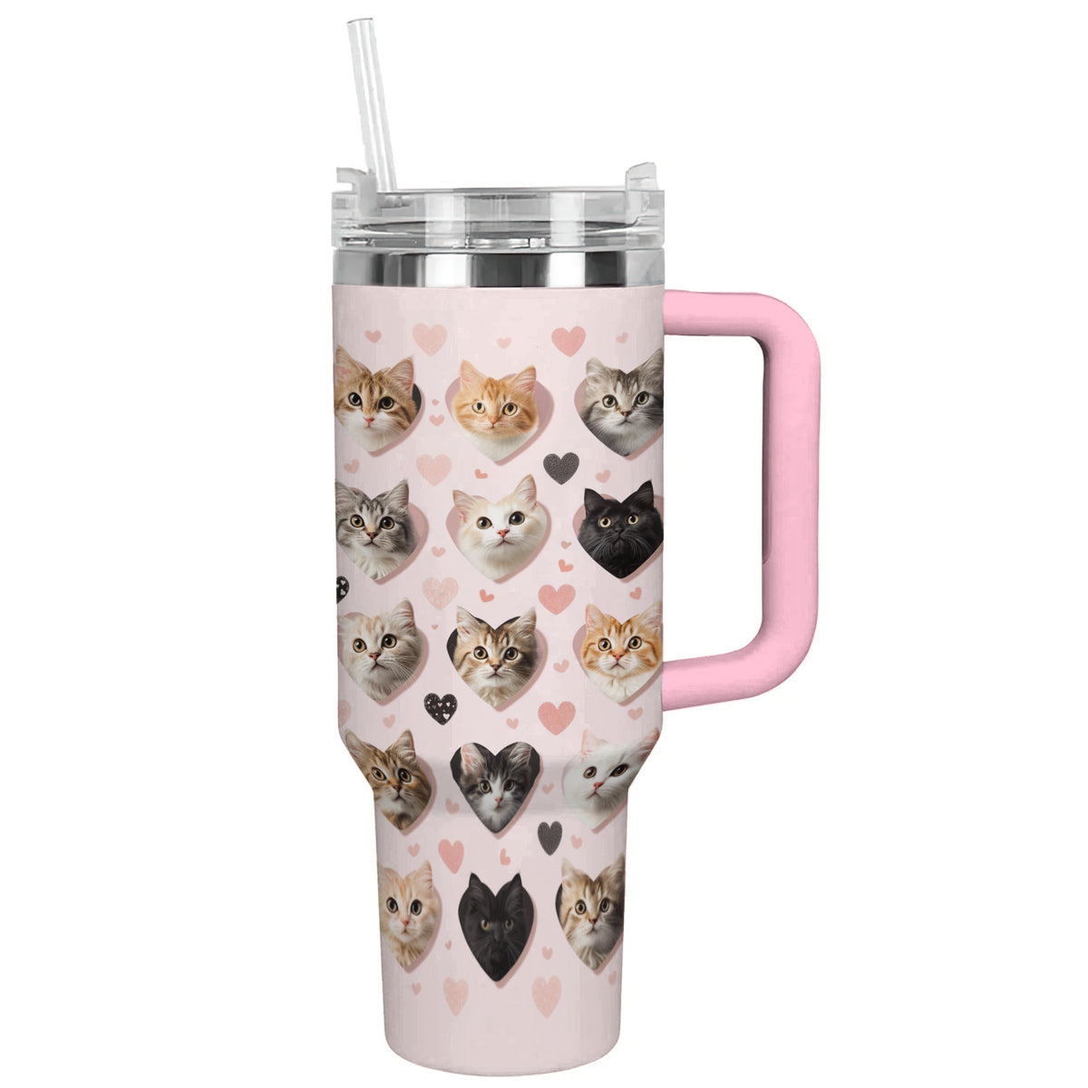 Spheregoods Tumbler Purrfect Hearts