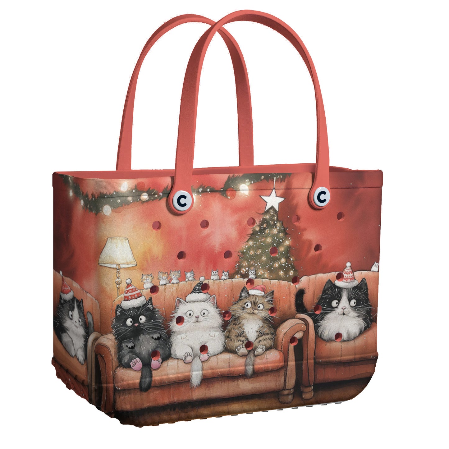 Spheregoods Cee™ Bag Christmas Cats