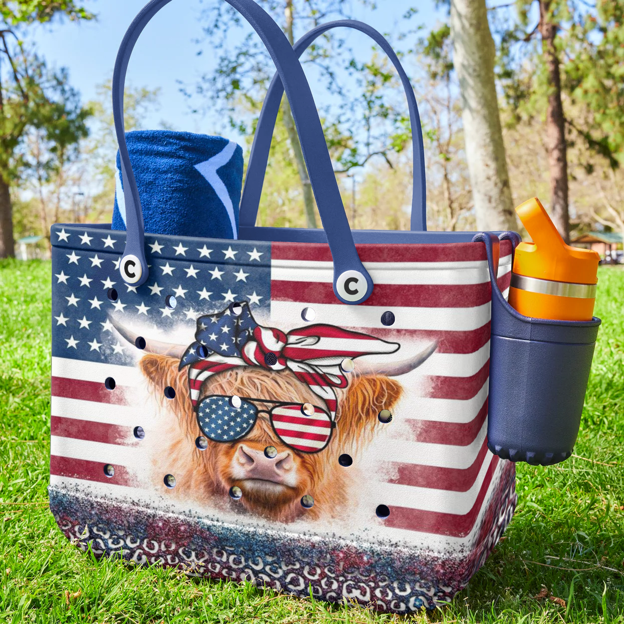 Spheregoods Cee™ Bag Moo & 'Merica