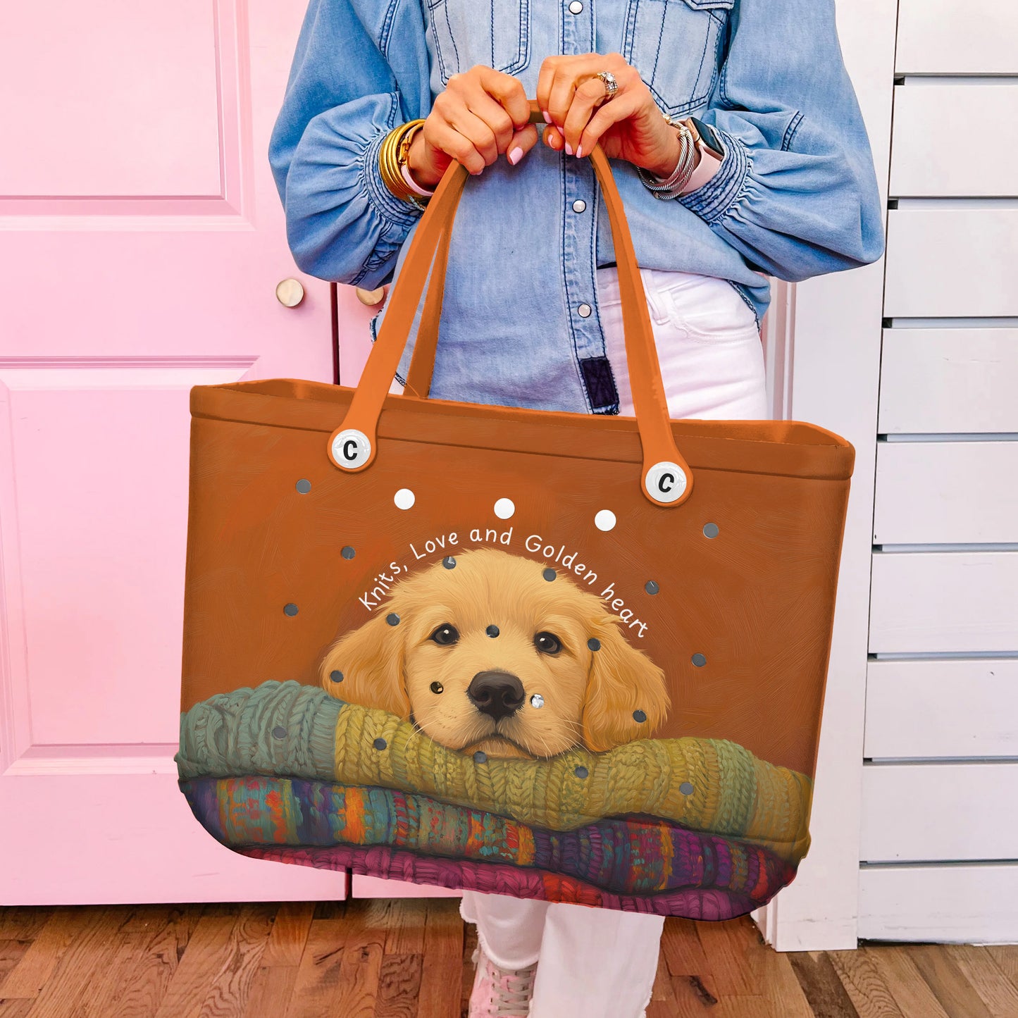 Spheregoods Cee™ Bag Golden Knits