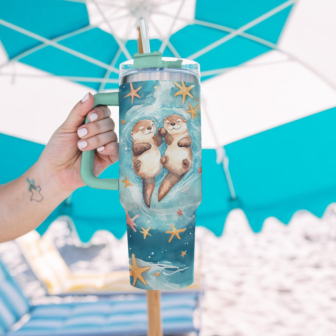 Spheregoods Tumbler Otter Mates