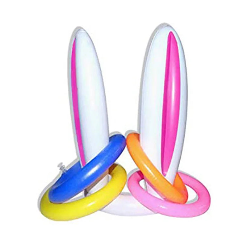 SphereGoods 5Pcs Inflatable Pool Toys Ring Toss