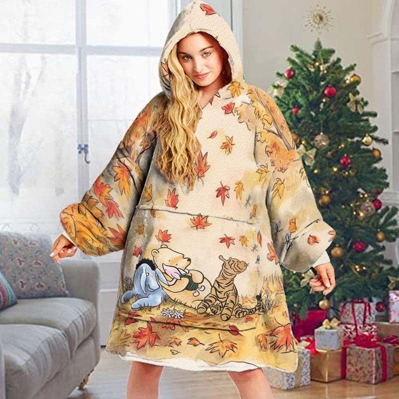 Spheregoods Huggie Blanket Pooh's Cozy Autumn