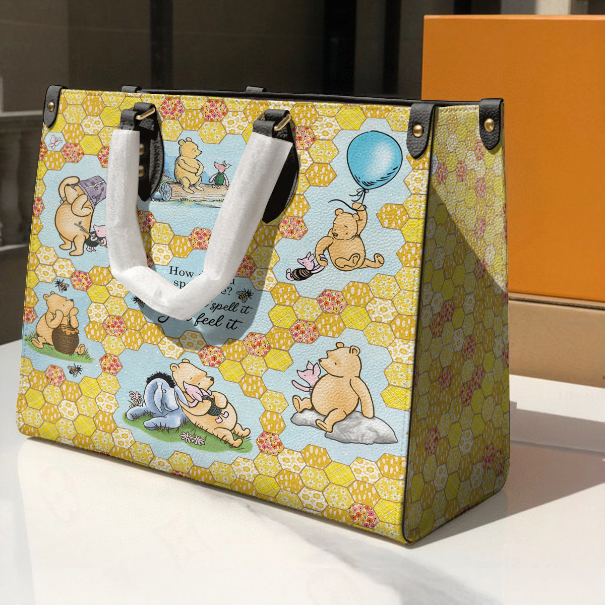 Spheregoods Leather Bag Pooh The Love