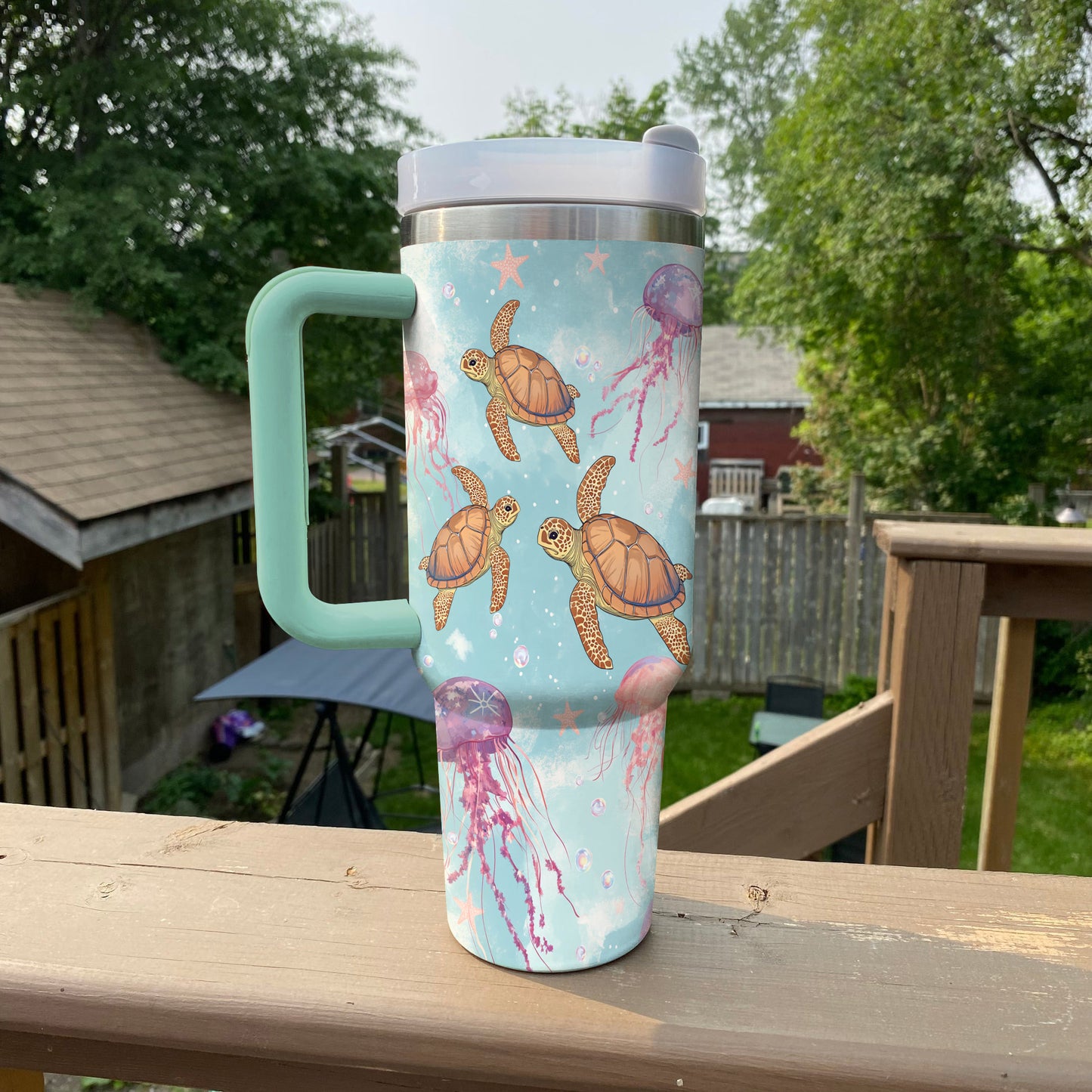 Spheregoods Tumbler Ocean View Tides