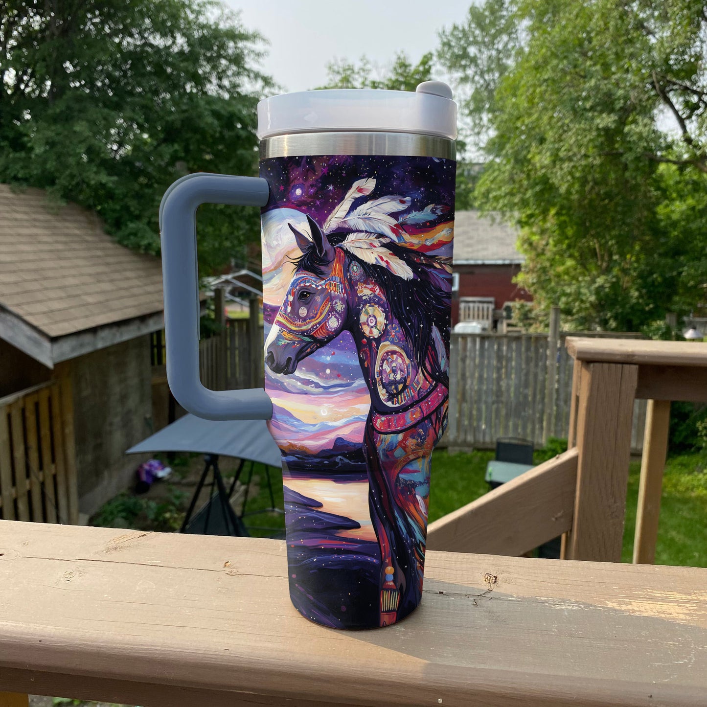 Spheregoods Tumbler Majestic Midnight Rider