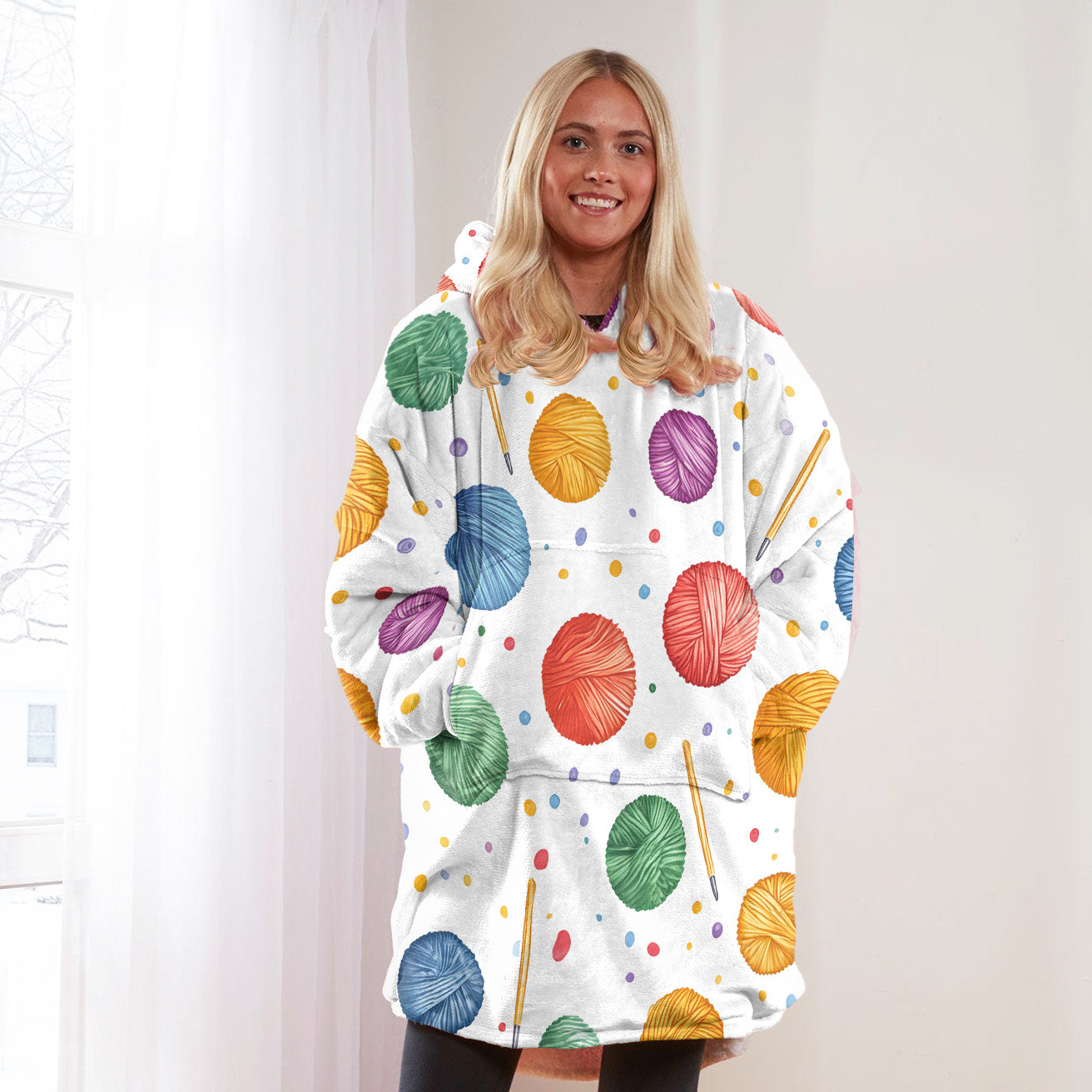 Spheregoods Huggie Blanket Rainbow Balls