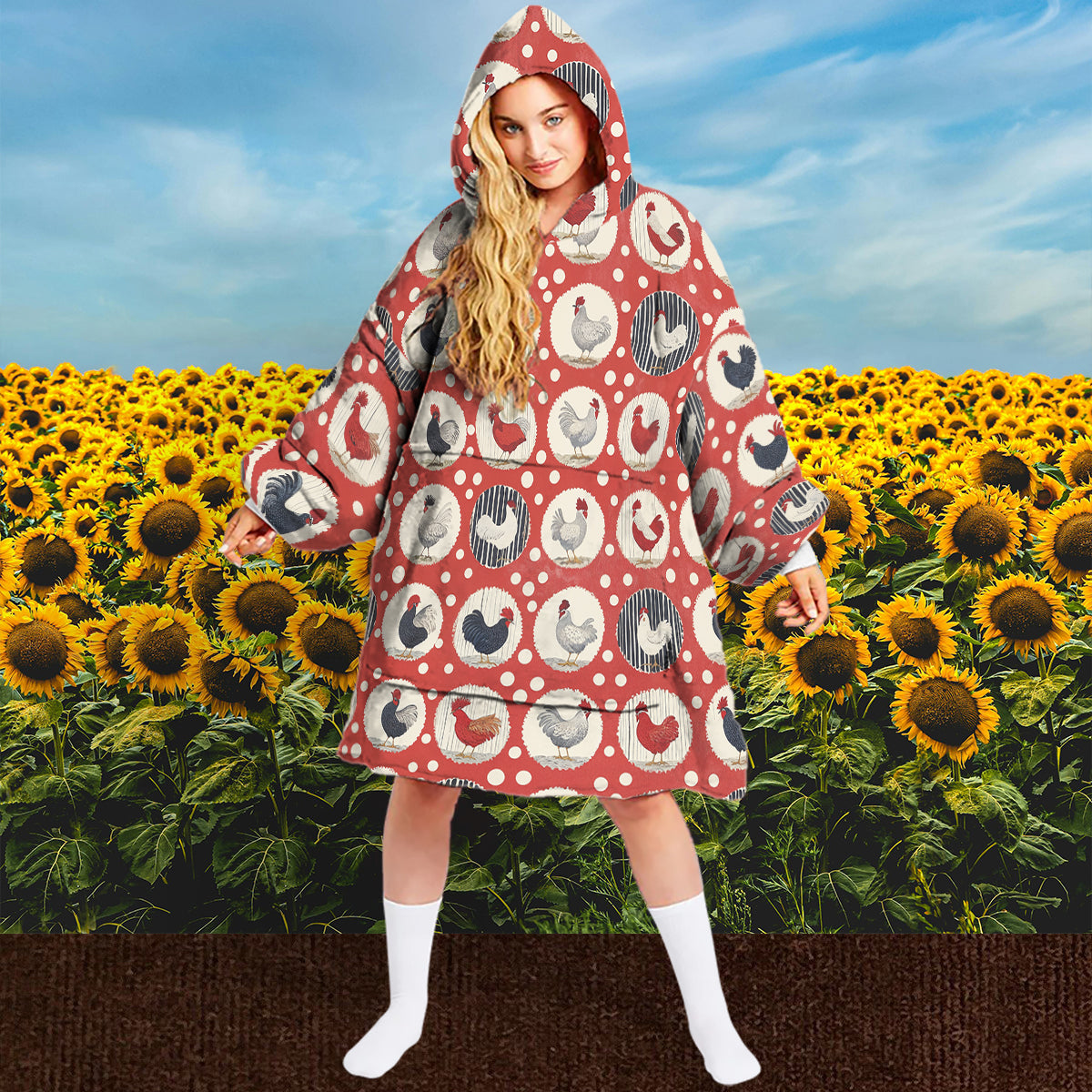 Spheregoods Huggie Blanket Cluck & Co.