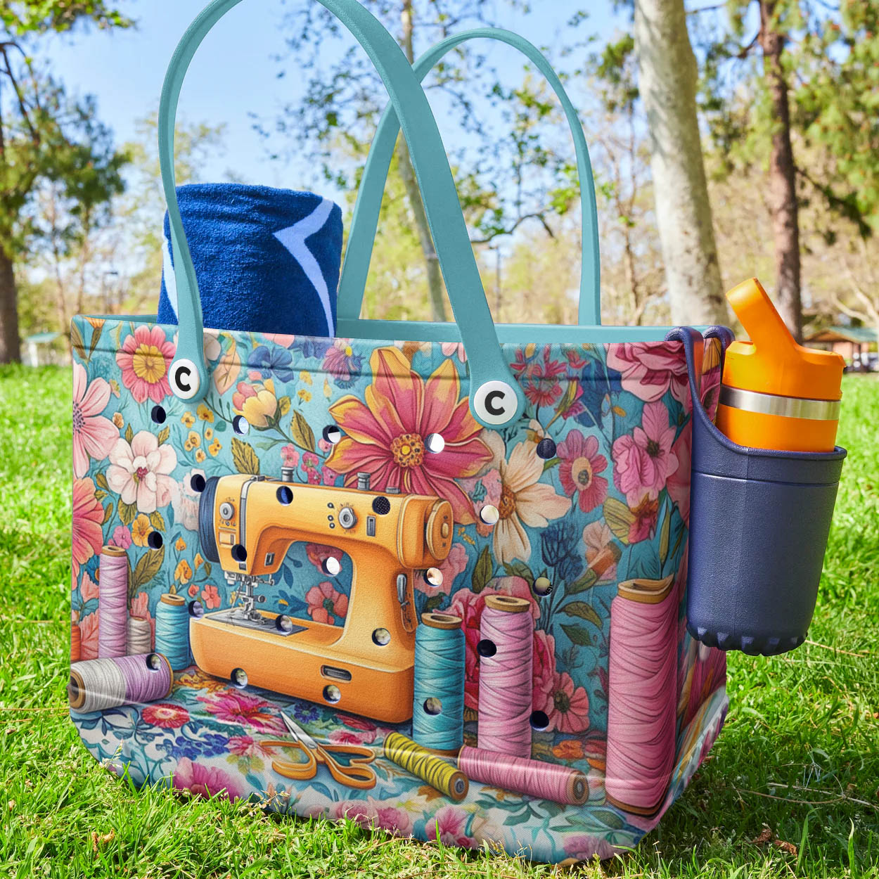 Spheregoods Cee™ Bag Flourishing Fabric
