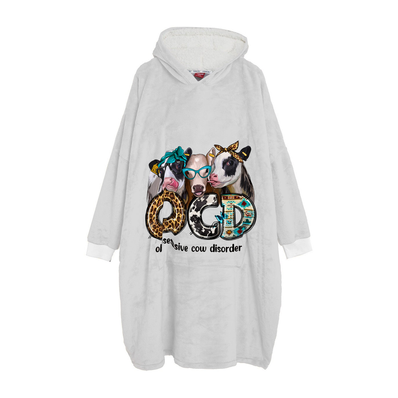 Spheregoods Huggie Blanket Obsessive Cow Disorder