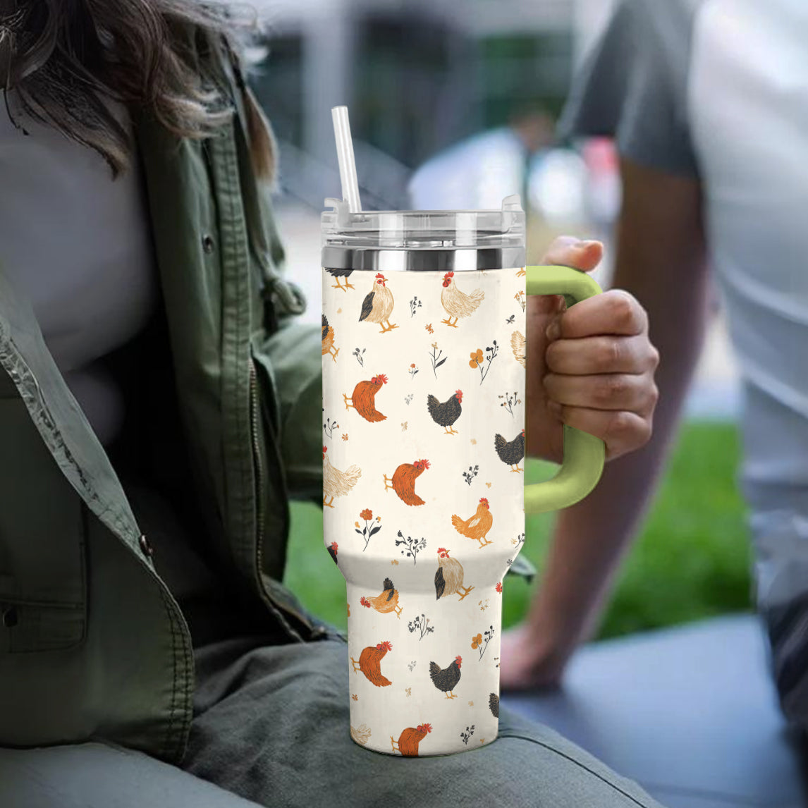 Spheregoods Tumbler Rustic Chicken