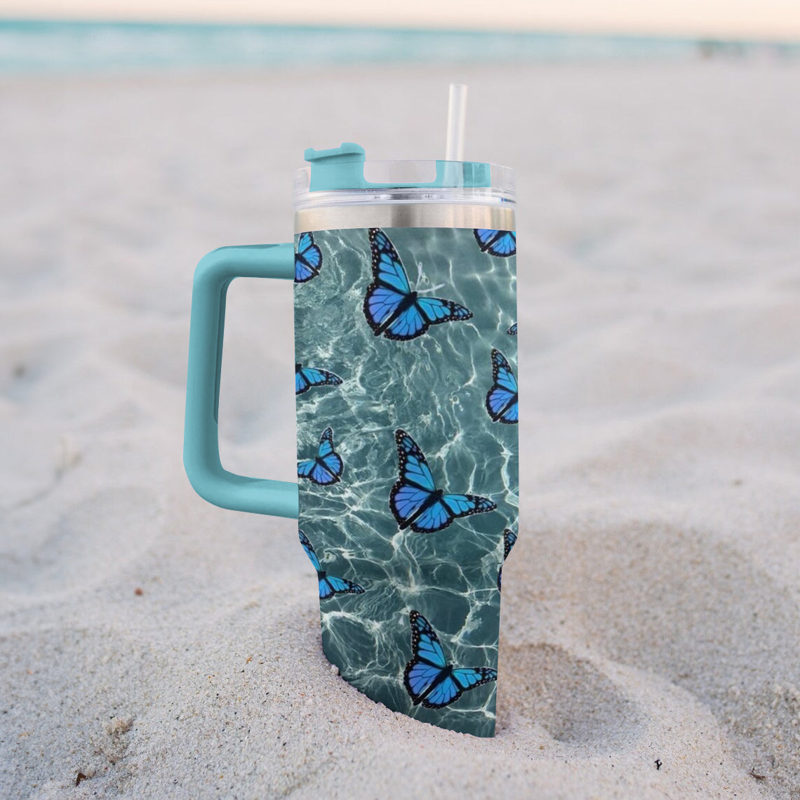 Spheregoods Tumbler Ocean Whisper Wings