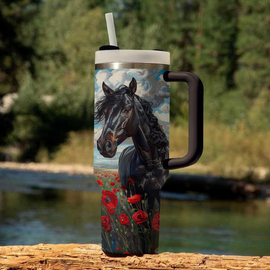 Spheregoods Tumbler Black Horse