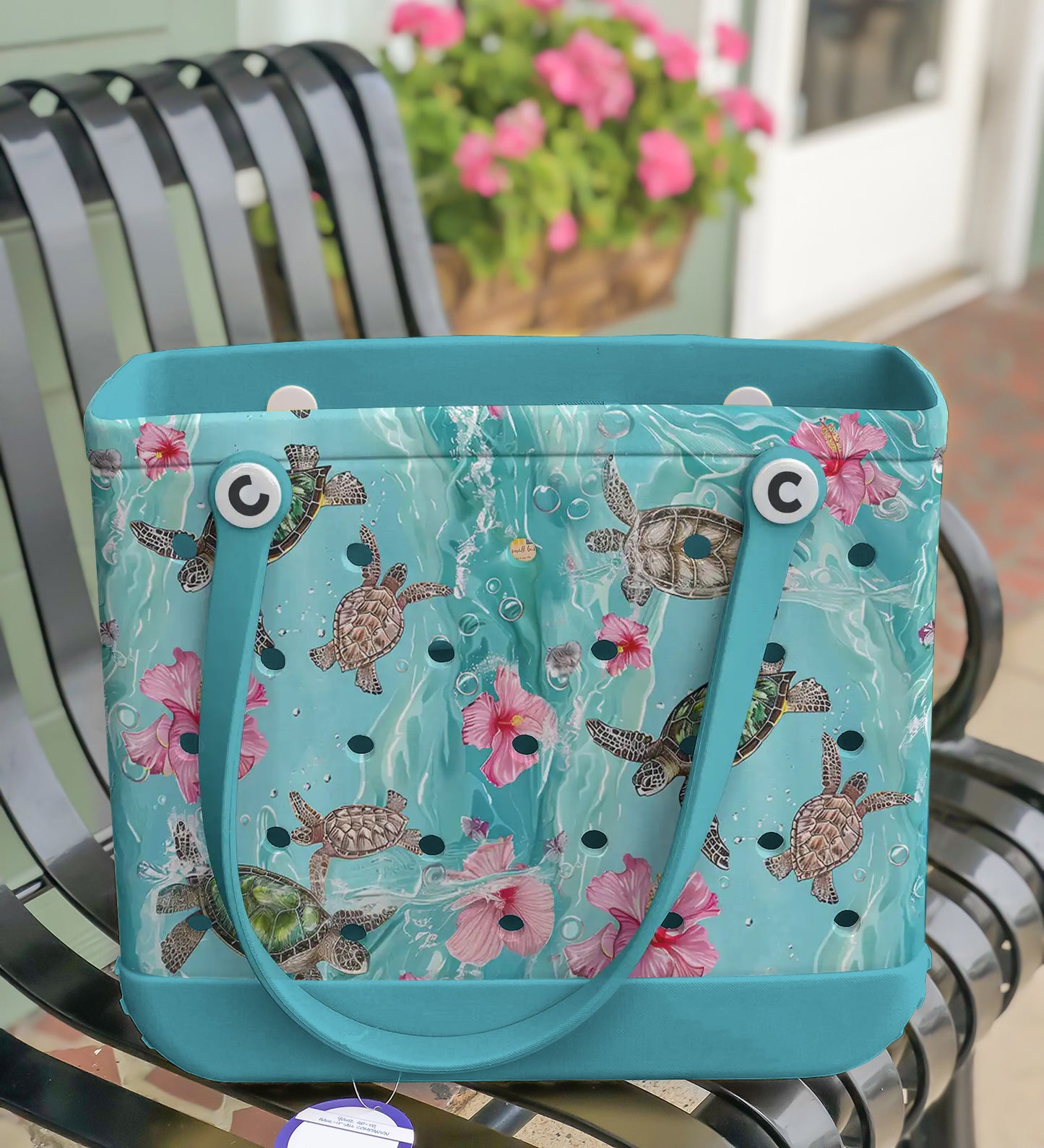 Spheregoods Beach Bag Sea Turtle