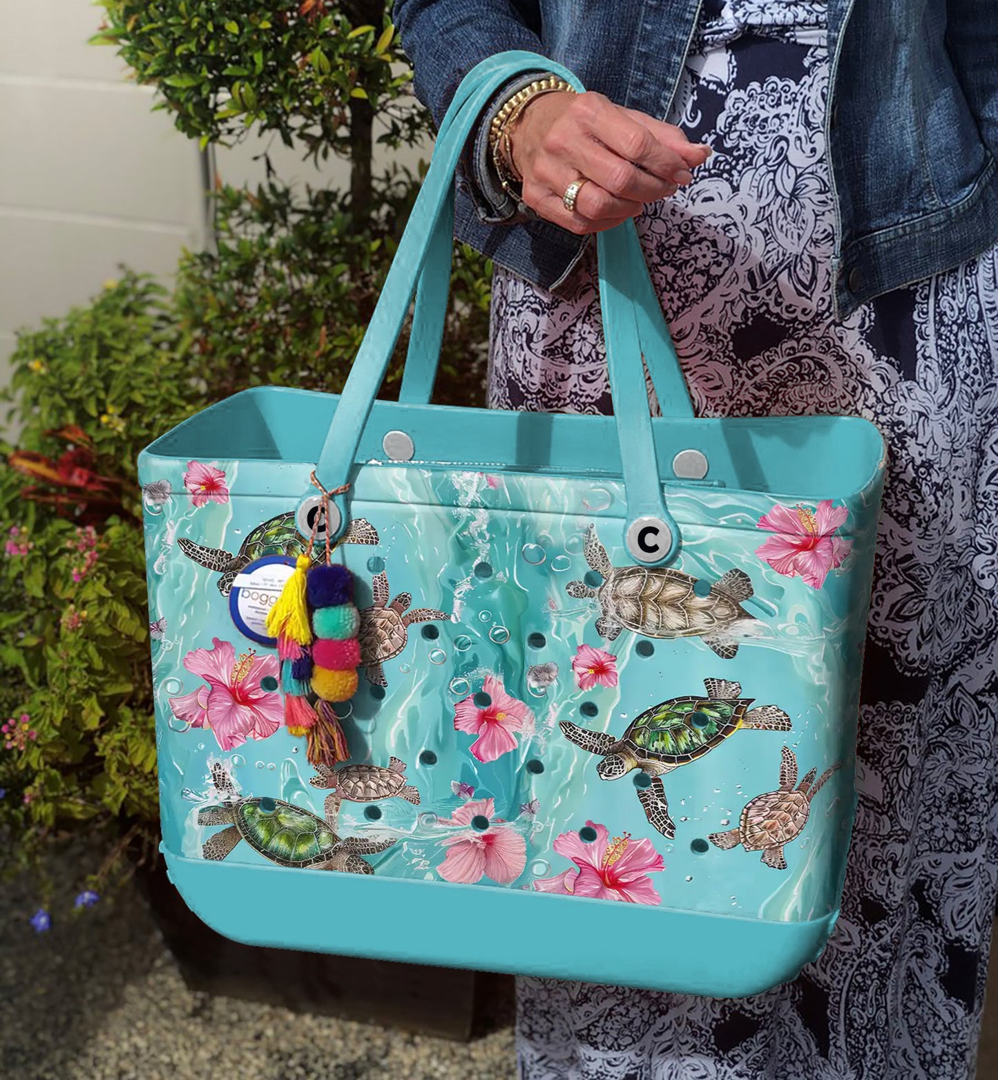 Spheregoods Beach Bag Sea Turtle