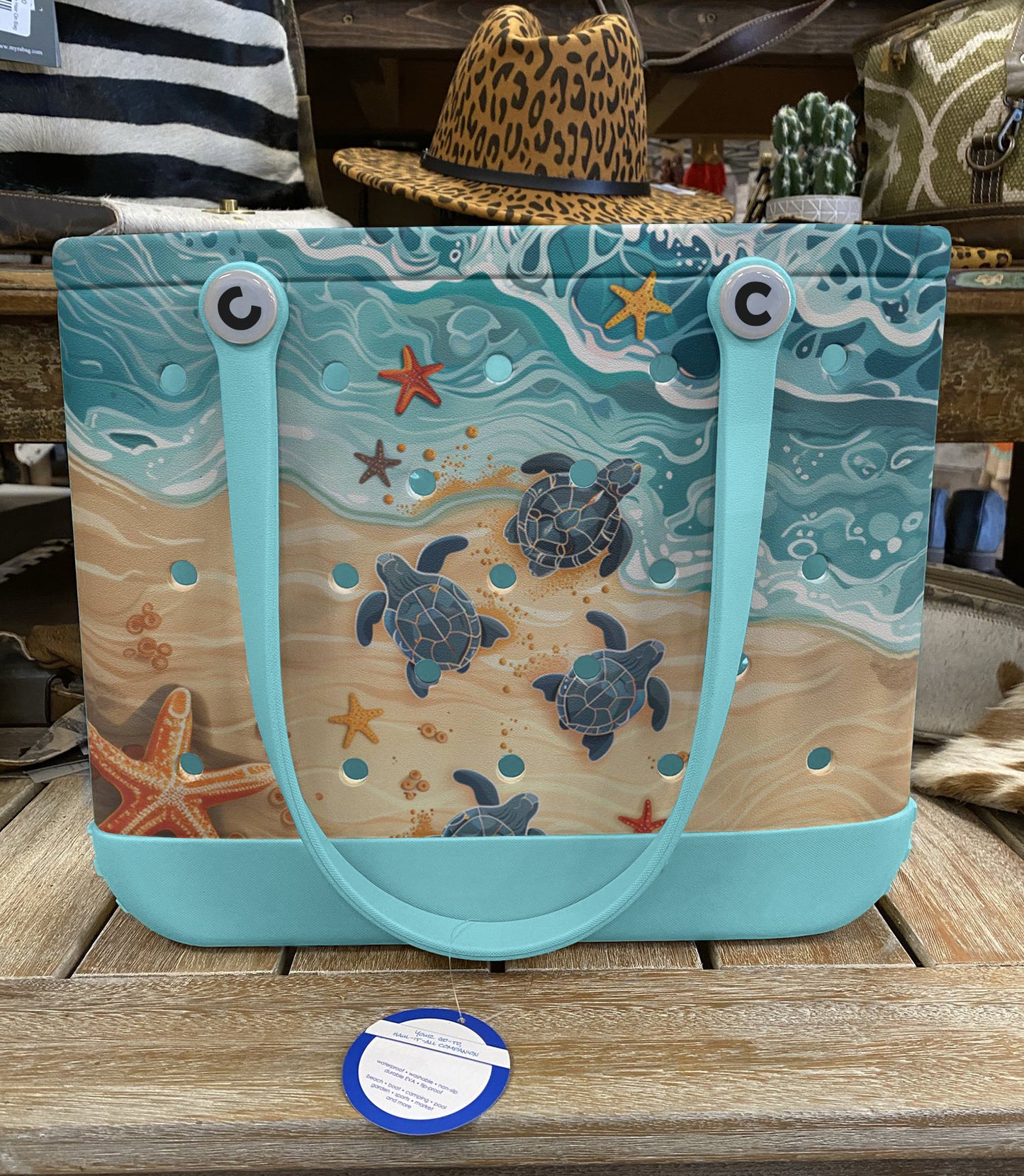 Spheregoods Beach Bag Little Sea Turtles